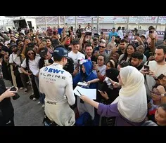 F1 Drivers' Parade on Fan Zone Main Stage