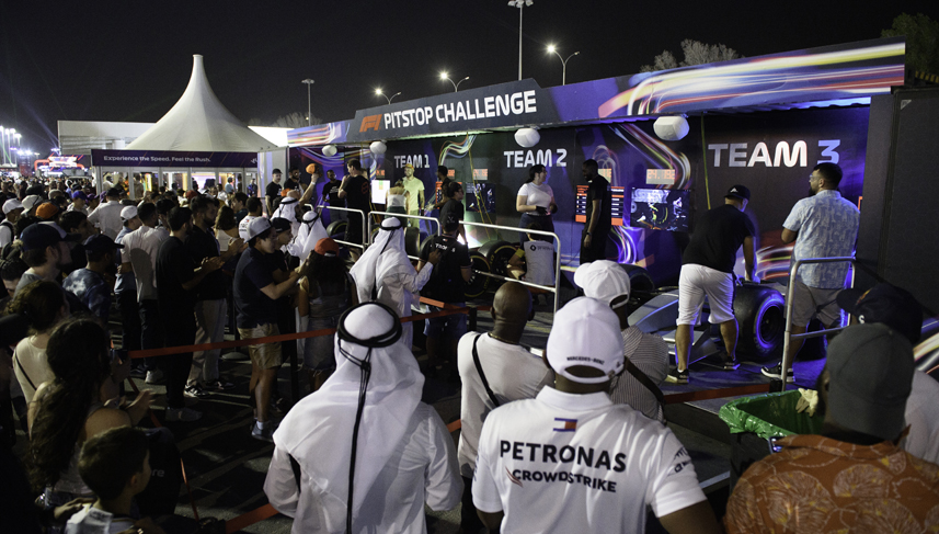 ACTIVATIONS AT FORMULA 1 QATAR AIRWAYS QATAR GRAND PRIX 2023