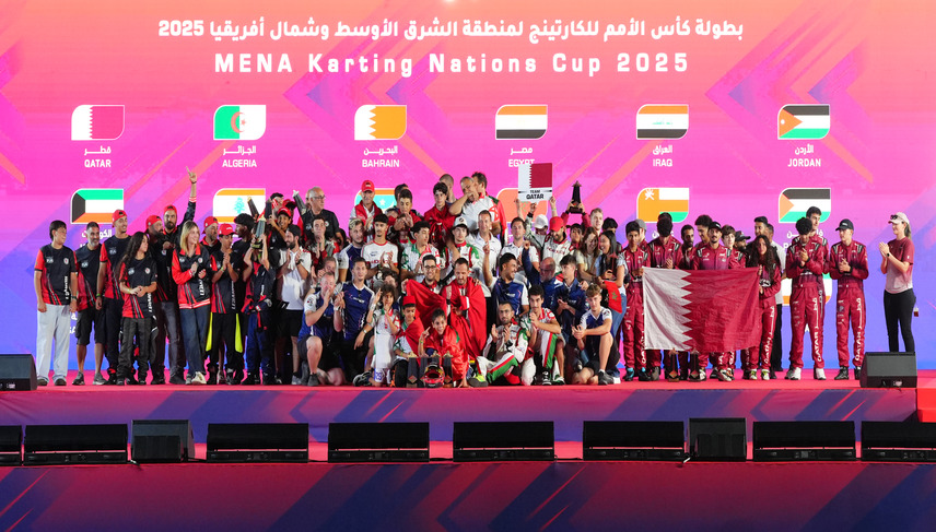 Morocco Crowned Champions as MENA Karting Championship Nations Cup 2025 Wraps Up in Style at Lusail International Circuit