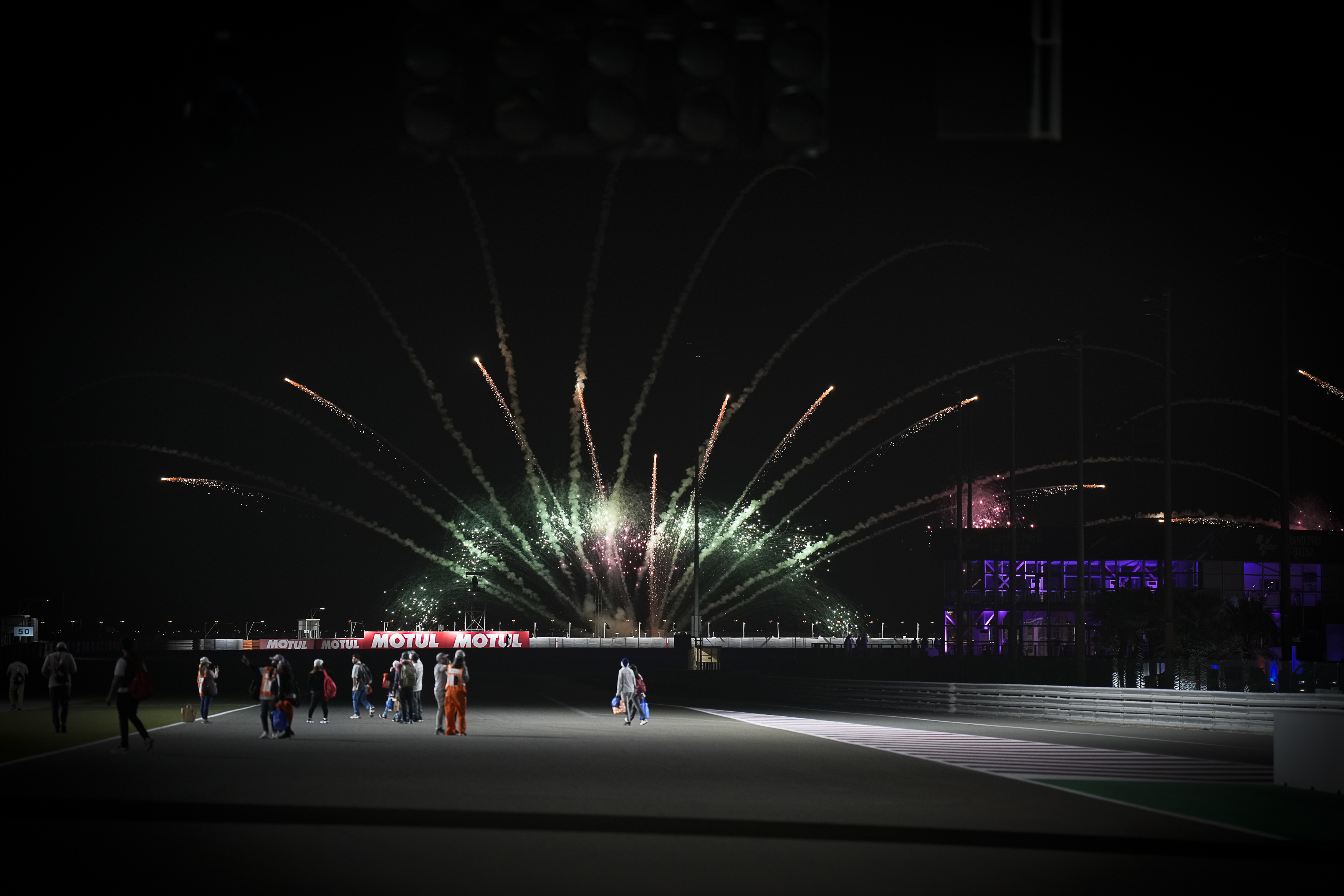 The Activities Organized by Lusail Circuit Sports Club for the 2022 MotoGP Season Open Leaves  Spectators in Awe